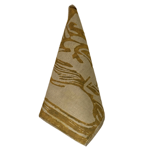 Tea towel: Wabi Mustard