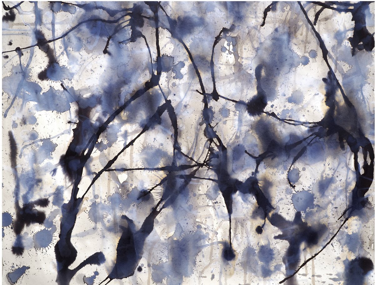 Tea towel: Ink and Bleach – STUDIO by isobel sippel