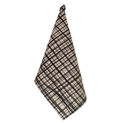 Tea towel: Black Check