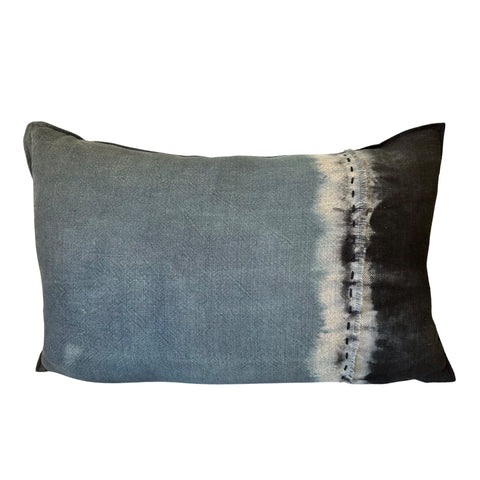 Ombre: Charcoal with Stone Blue H/S - 40x60